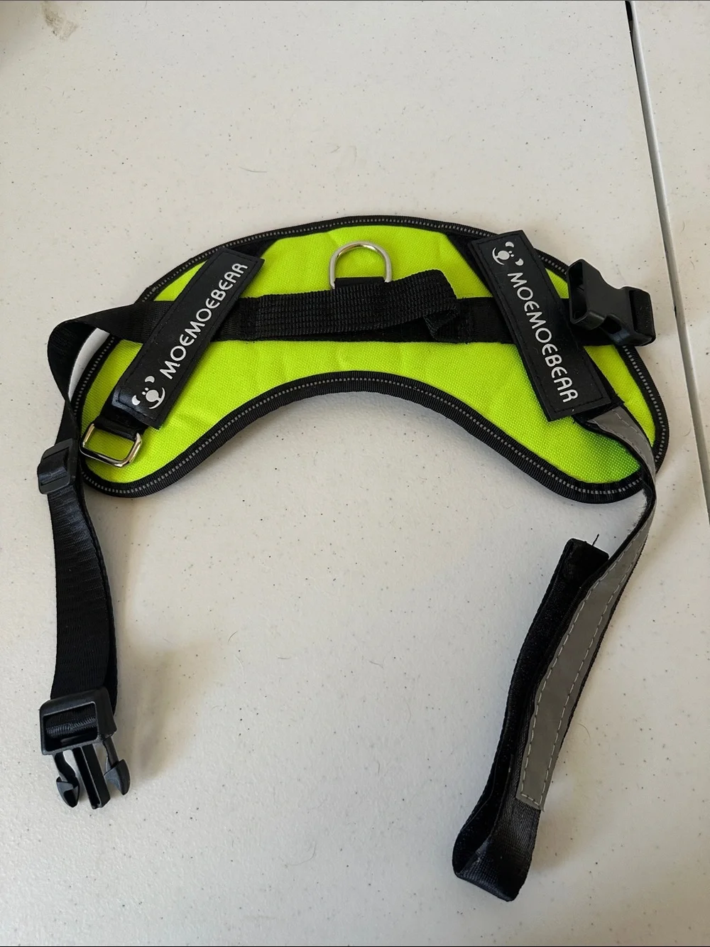 Moemoebear Bright Yellow Dog Harness Size Small Adjustable Pet Vest Harness